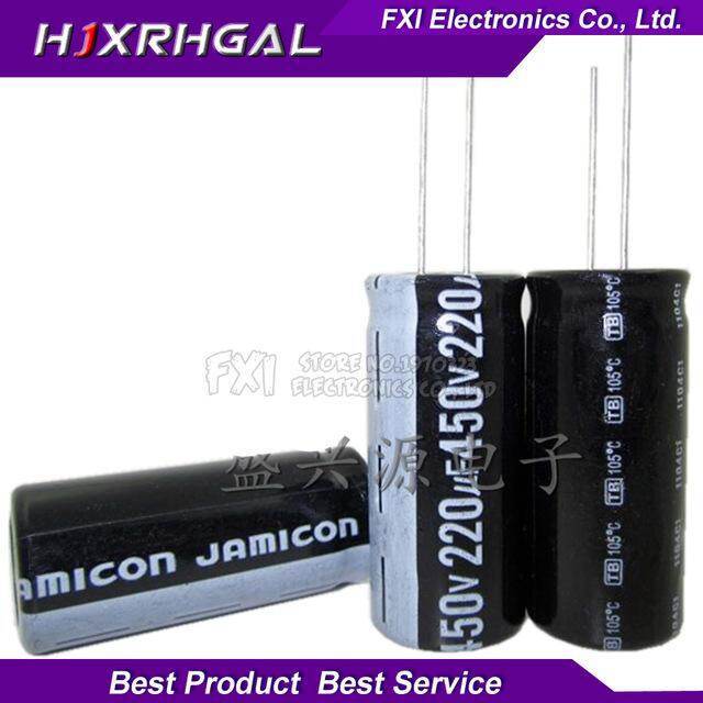 5PCS 450v220uf 220uf450v 18*50 450v 220uf 18x50 Electrolytic capacitor