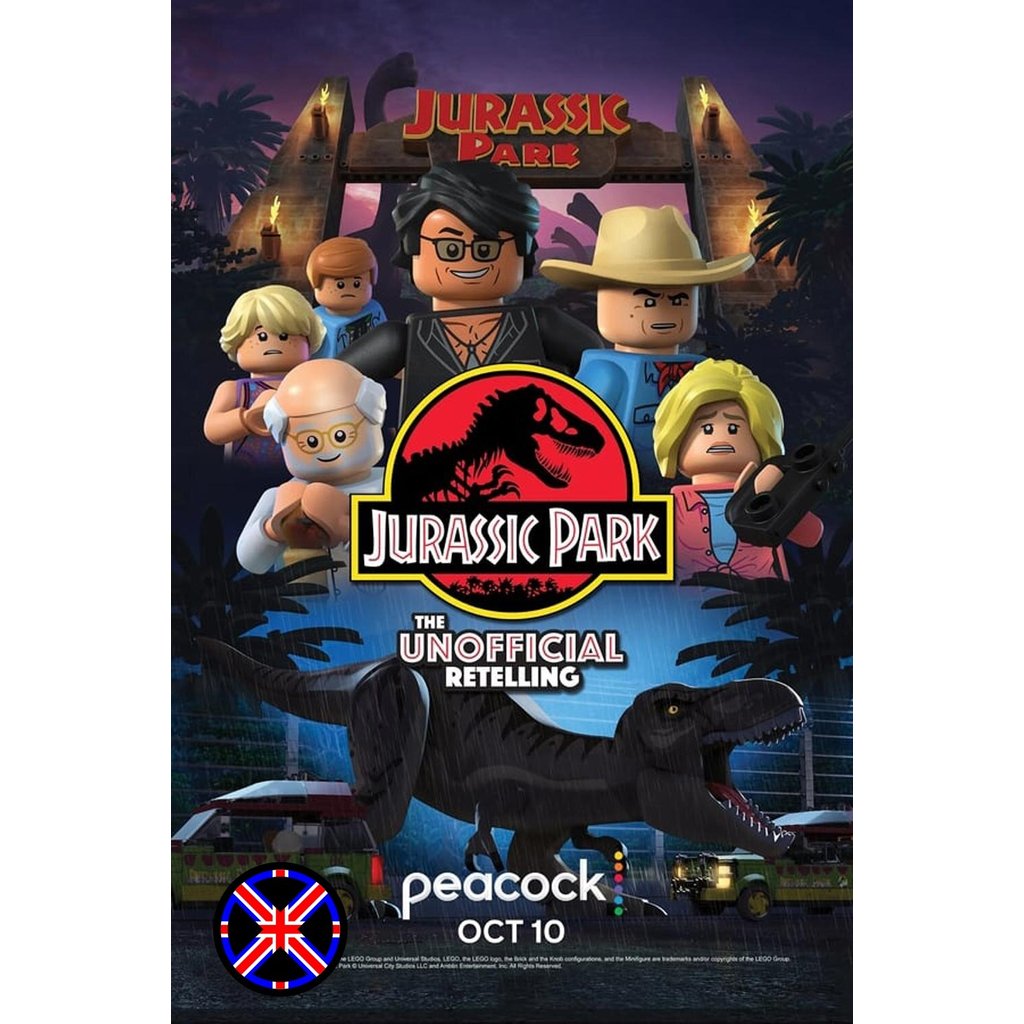DVD การ์ตูน LEGO Jurassic Park The Unofficial Retelling (2023)