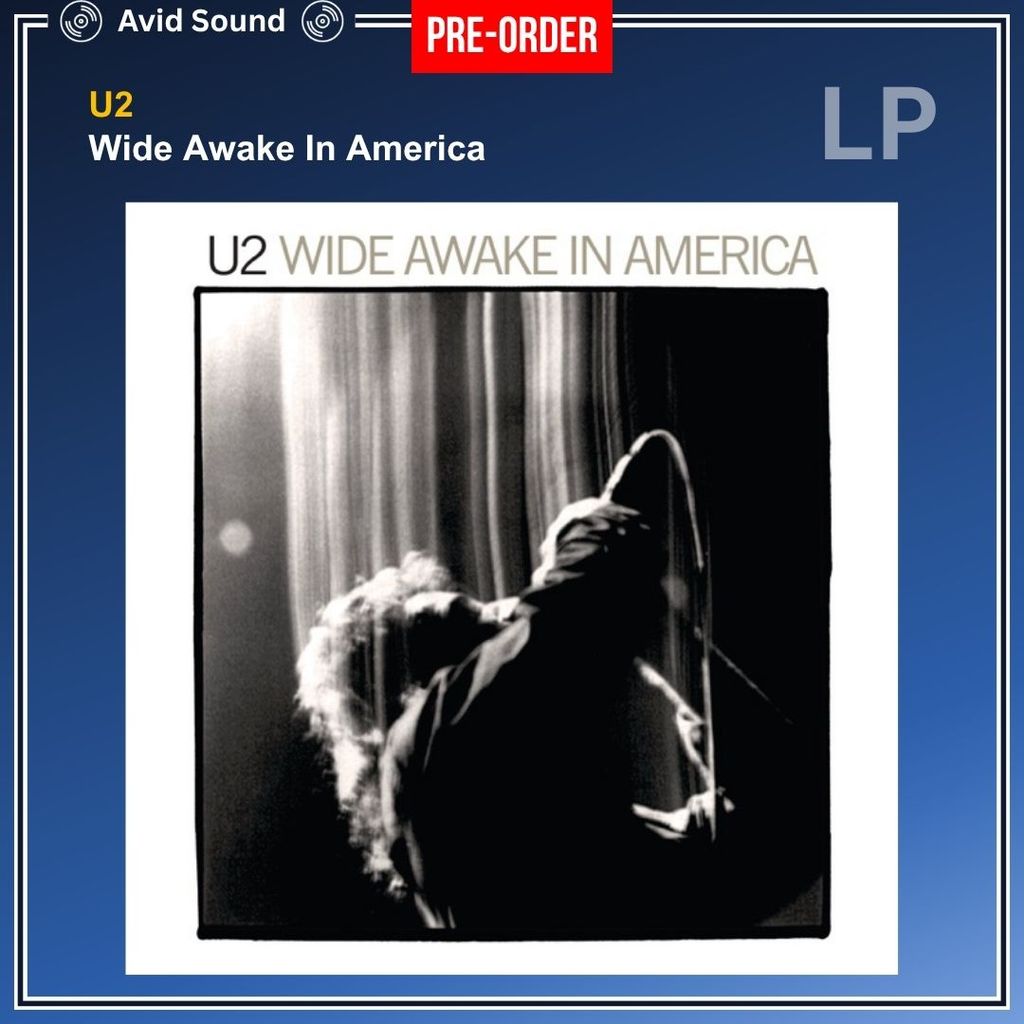 Pre-Order แผ่นเสียง U2 Wide Awake In America ใหม่ ซีล U2 Vinyl LP