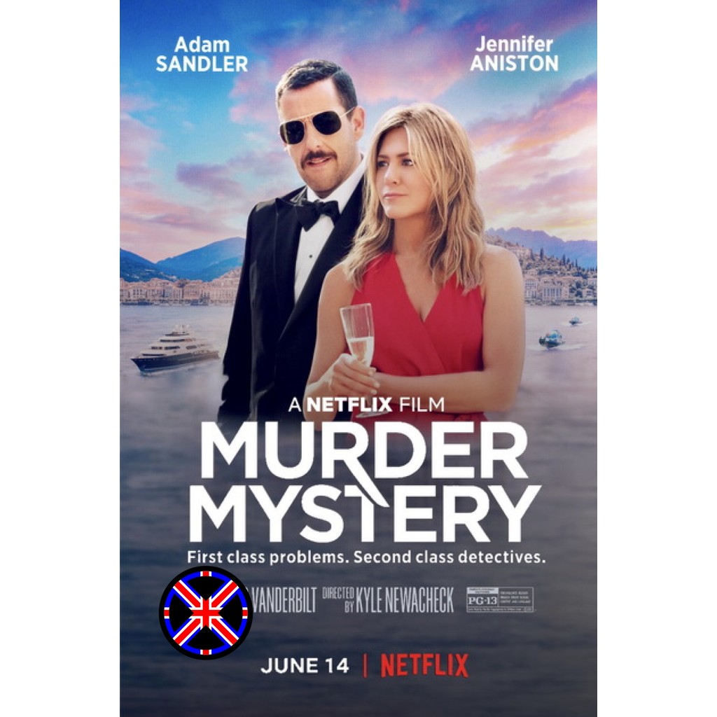 DVD Movie Murder Mystery (2019) ปริศนาฮันนีมูนอลวน