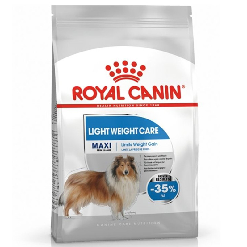 Royal Canin โรยัล คานิน สุนัขโตพันธุ์ใหญ่ควบคุมน้ำหนัก 12kg Royal Canin CCN MAXILIGHT WCARE 12K 12kg