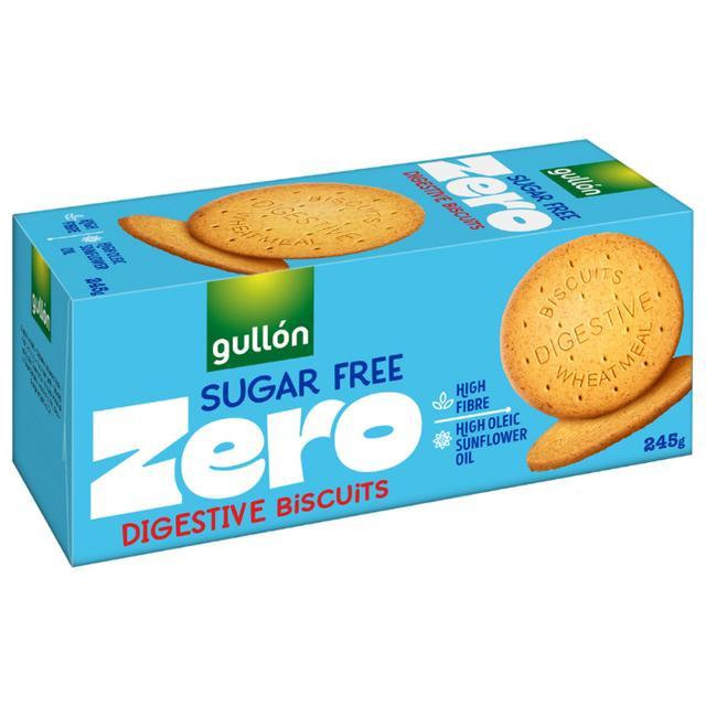 🌷 กูยองชูการ์ฟรีไดเจสทีฟบิสกิต 245กรัม 🍃 8410376049602 🌻 Gullon Sugar Free Digestive Biscuits 245g. 