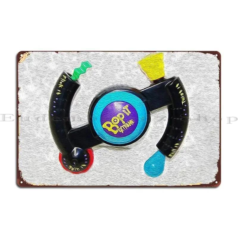 Wall Art Bop It Extreme ป้ายโลหะ Vintage Cinema Decor ดีบุกโปสเตอร์ Plaque สําหรับ Home Wall Art Ret