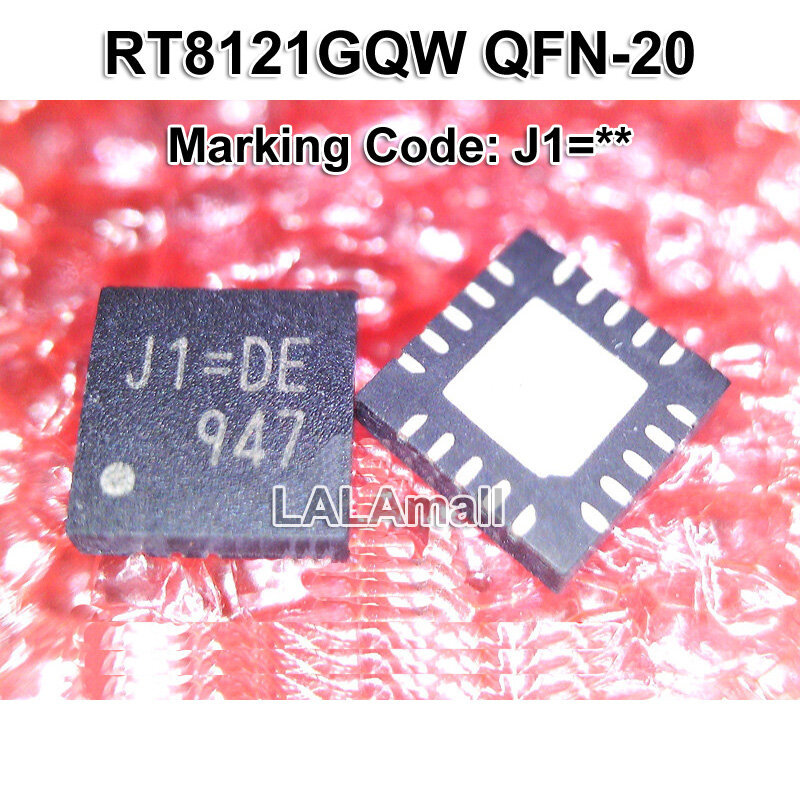 5 ชิ้น RT8121GQW QFN-20 RT8121 J1=DB J1=EB J1=EC J1=ED J1=EE J1=EF J1=DD J1=DE J1=CH J1=FW J1=F J1=F