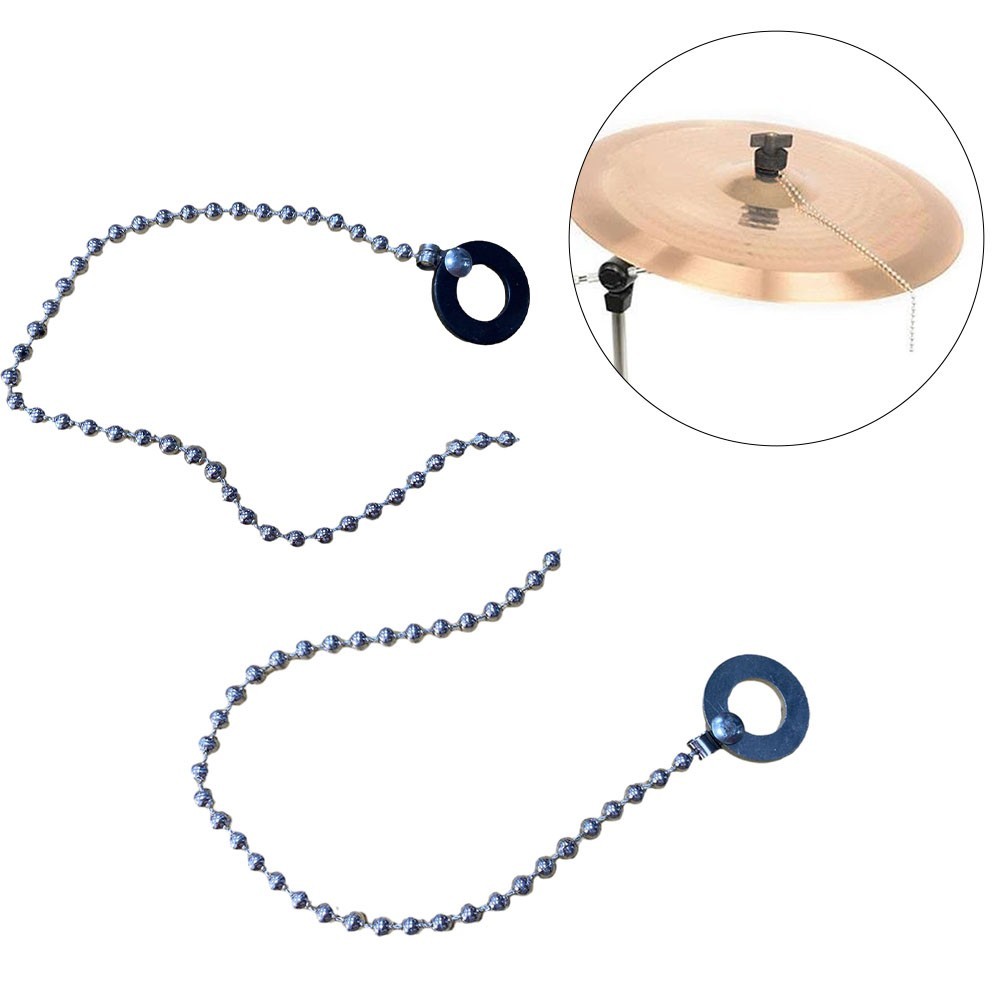 [BLOD]Aluminium Alloy Cymbal Sizzler Extension Chain สําหรับกลองแจ๊สกลองอุปกรณ์เสริม