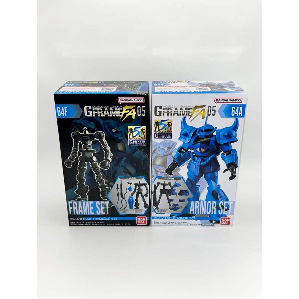 【Direct from Japan】Mobile Suit Gundam G Frame FA 05 Gouf Armor Frame Set ใหม่ล่าสุด【Japan Exclusive】