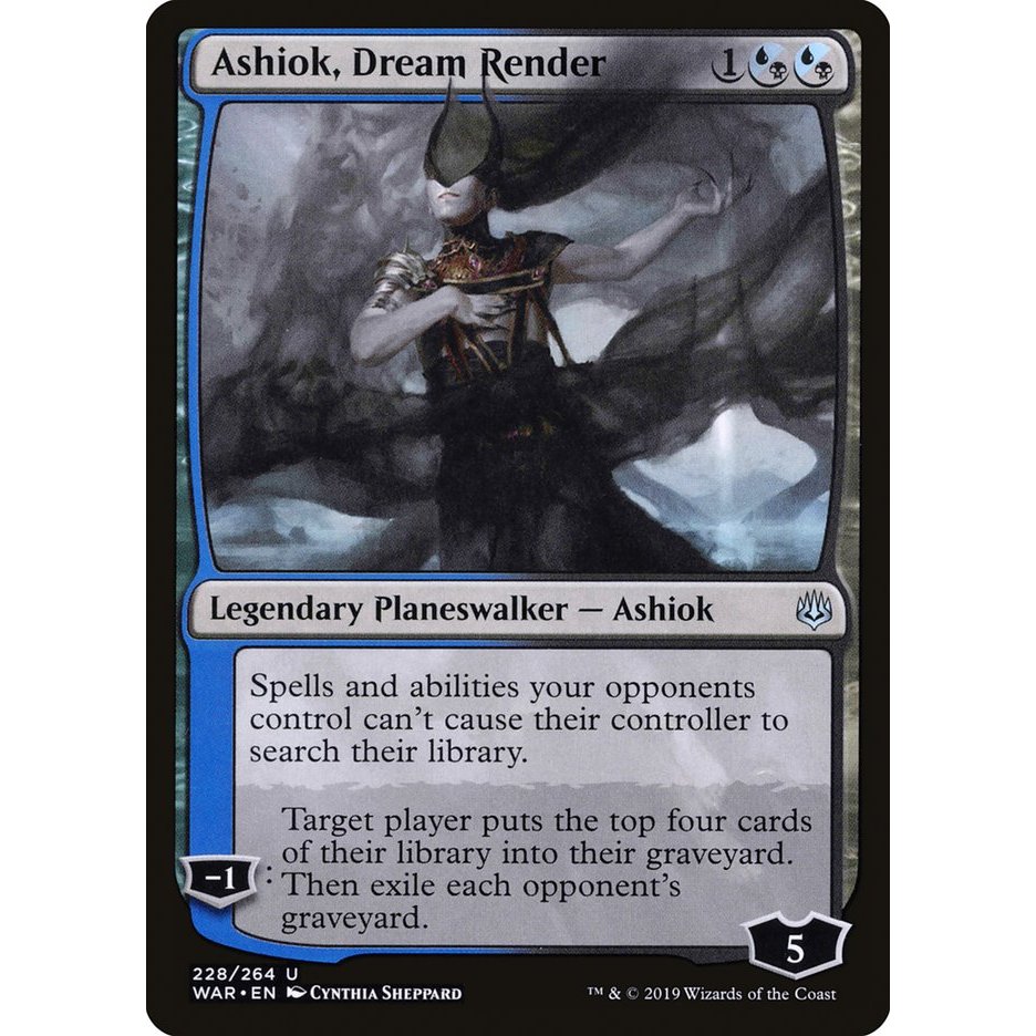 Ashiok, Dream Render การ์ด Magic the Gathering [MTG] ของแท้