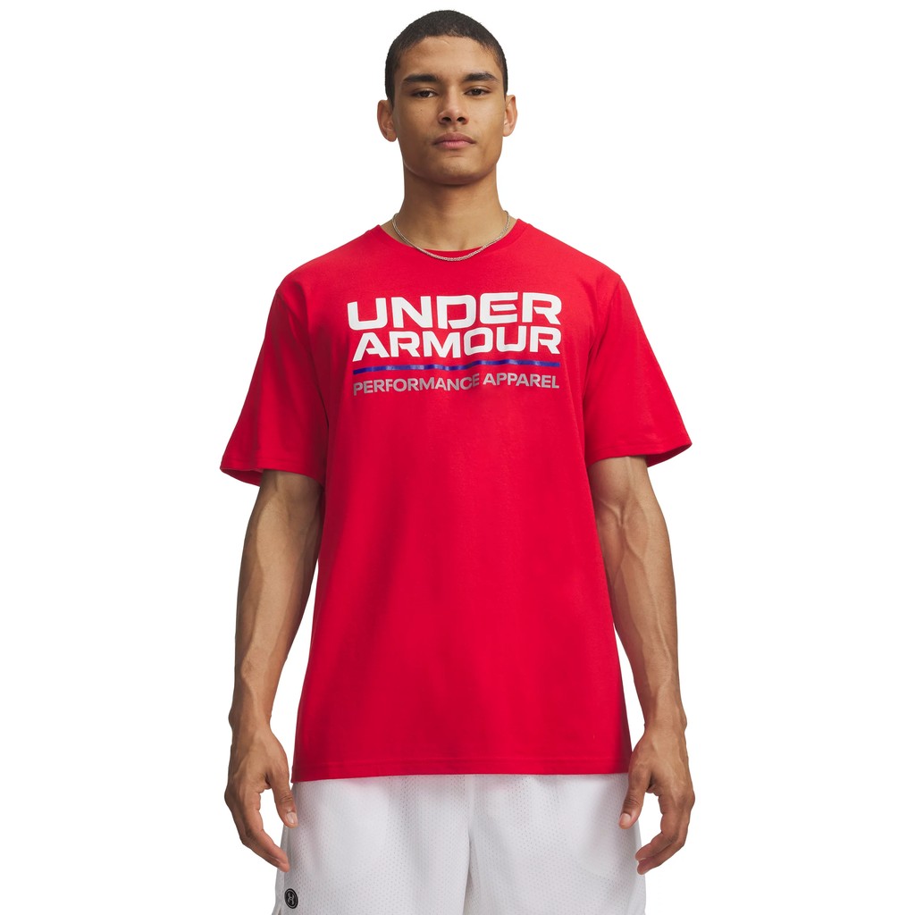 Under Armour เสื้อแขนสั้นสำหรับผู้ชาย UA Wordmark — صورة 2