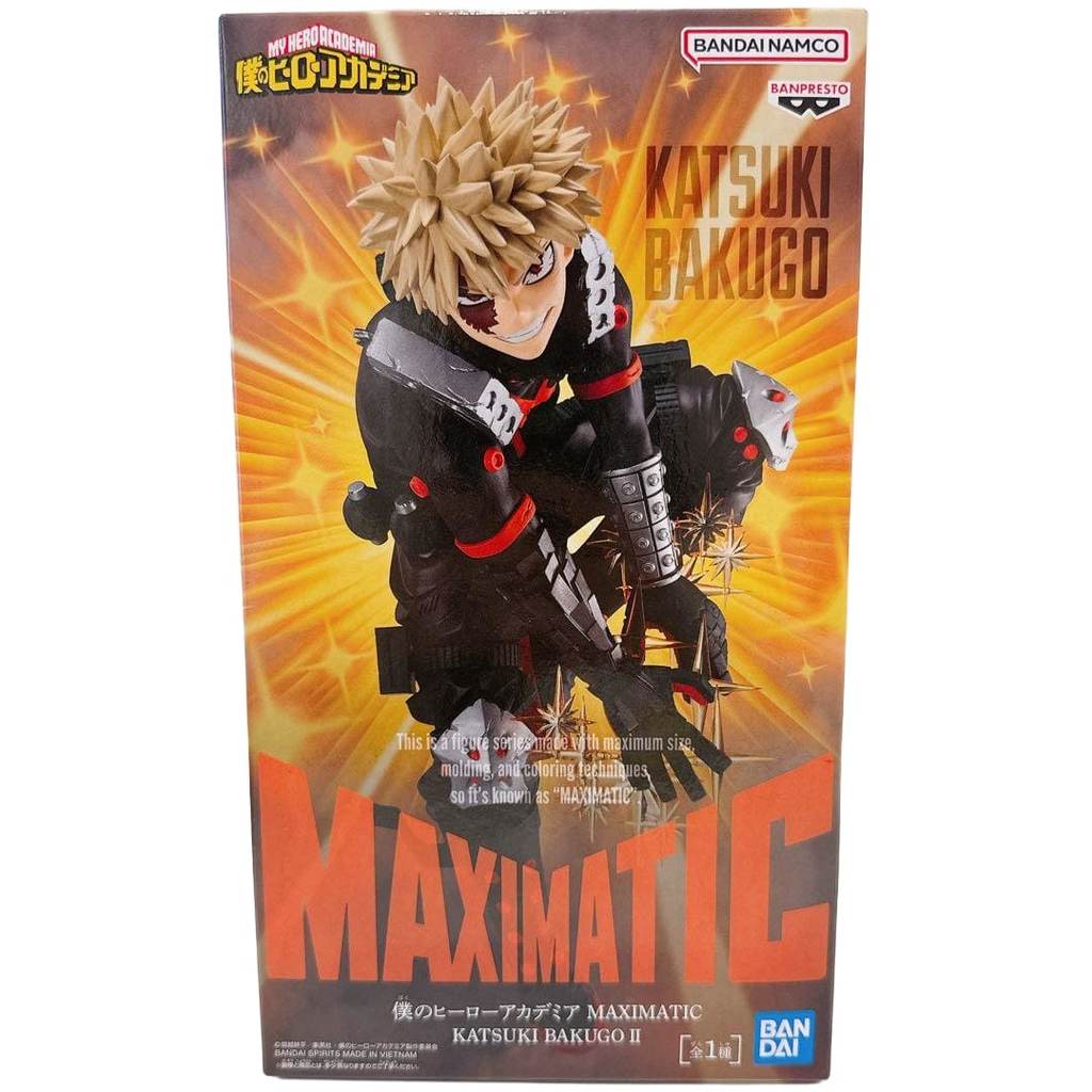 【Direct from Japan】จัดส่งภายในวันเดียวกัน ฟิกเกอร์ My Hero Academia MAXIMATIC Bakugo Katsuki【Japan E