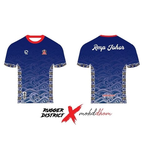 RMP JOHOR RUGBY เสื้อแข่งเสื้อยืด