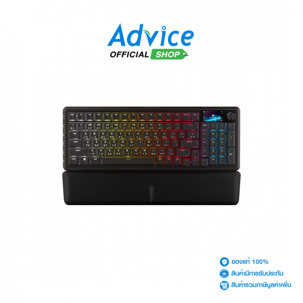 CORSAIR KEYBOARD (คีย์บอร์ด) VANGUARD 96 (MLX PLASMA SWITCH) - A0178884