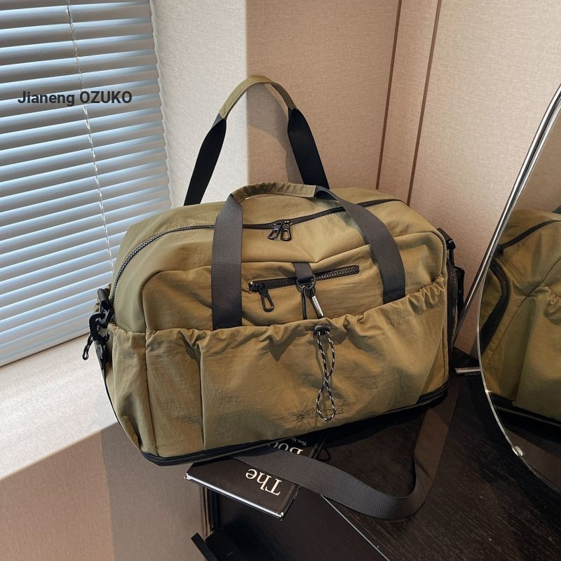 เจียนเน็ง ขนาดใหญ่-ความจุระยะสั้นกระเป๋าเดินทางใหม่แห้งเปียกแยกกีฬายิมกระเป๋าเดินทางรอคอยการผลิตการจัดเก็บกระเป๋าเดินทางกระเ