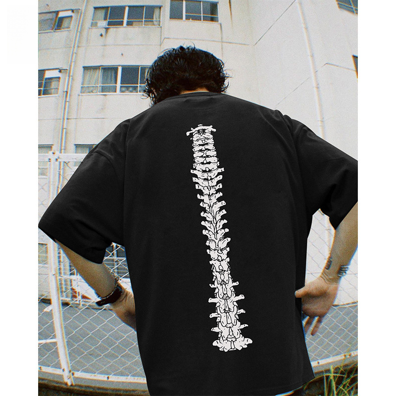 เสื้อยืดแขนสั้นผู้ชาย ฝ้ายบริสุทธิ์ สำหรับออกกำลังกาย ทรงหลวม สไตล์ใหม่ ป้องกันแสงUV UPF50+