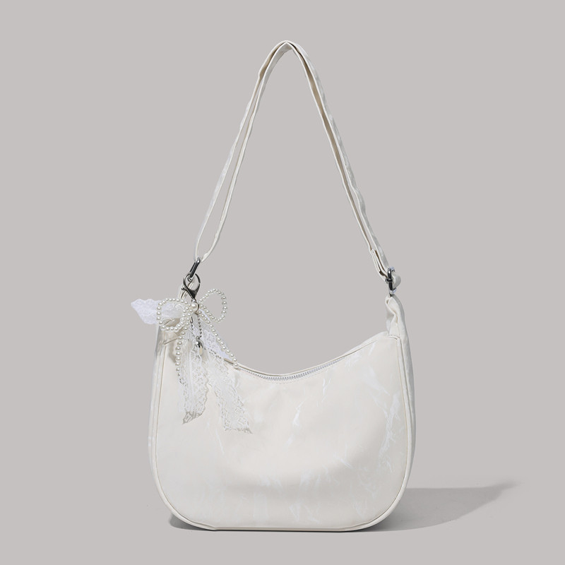 Niche Soft Surface กระเป๋าความจุขนาดใหญ่สุภาพสตรี 2025 สไตล์ใหม่กระเป๋าสะพายไหล่ใต้วงแขนไหล่เดียวกระเป๋าสะพายข้าง