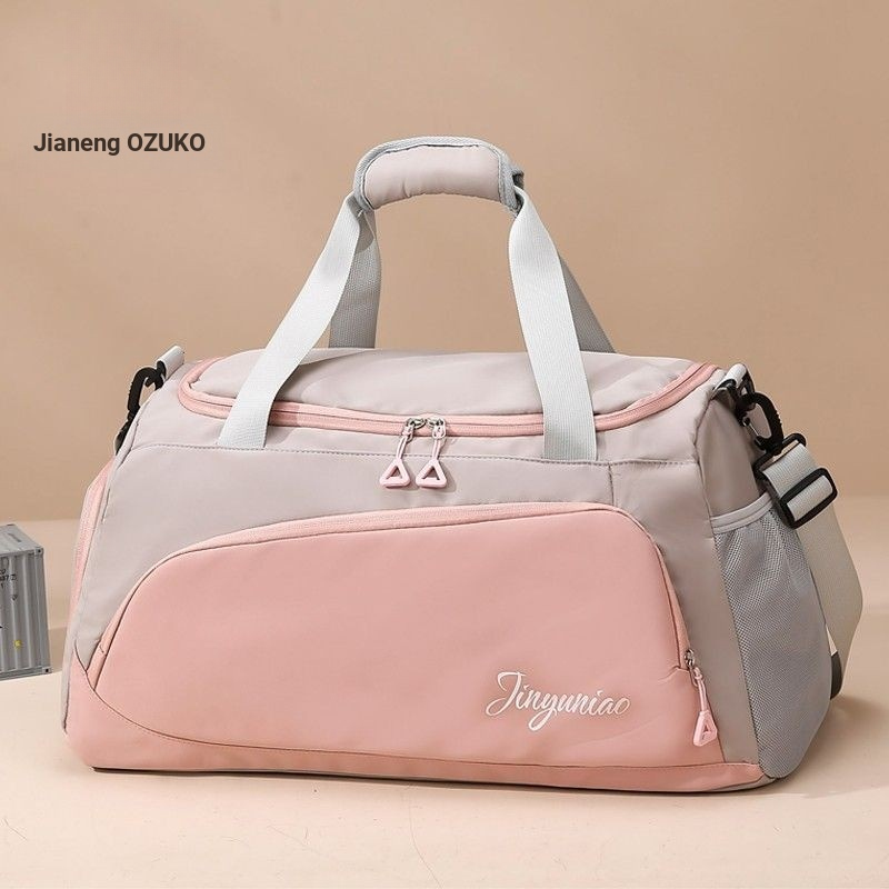 กระเป๋ายิมไหล่ ผู้สื่อสาร แบบพกพามัลติฟังก์ชั่กระเป๋าเป้สะพายหลังกีฬากระเป๋ากระเป๋าเดินทางระยะสั้นกระเป๋าฝึกทีม