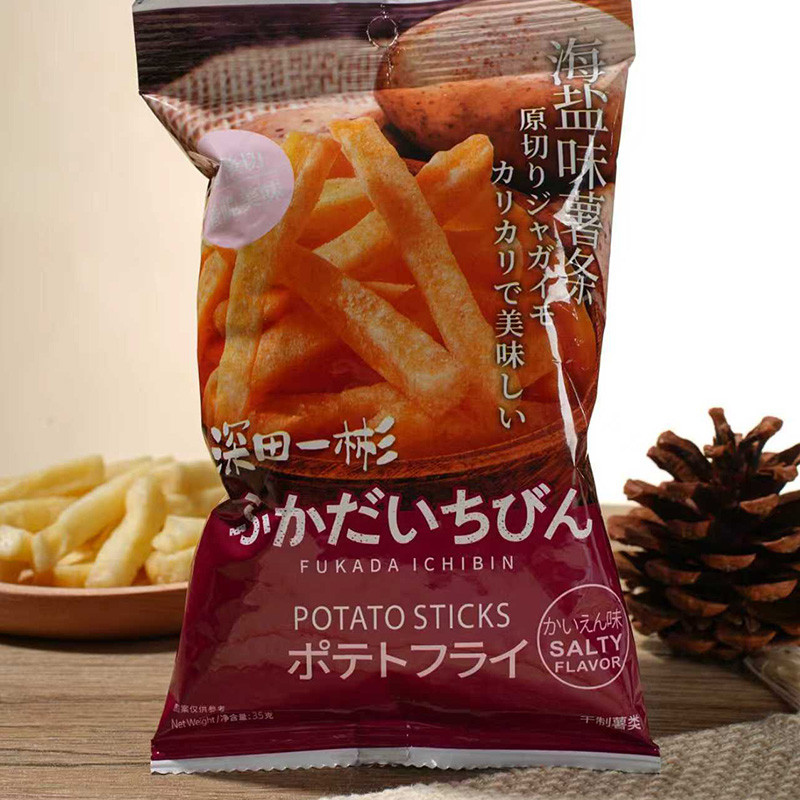[Fukada Yibin] เฟรนช์ฟรายส์ (รสเกลือทะเล) 35g