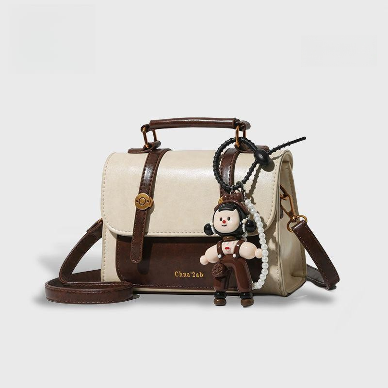 High-End Retroกระเป๋าผู้หญิงสไตล์ใหม่ฤดูใบไม้ผลิฤดูร้อนAll-Match Messengerกระเป๋าแฟชั่นSuper Hotแบบพกพากระเป๋าสี่เหลี่ยมเล็ก - รูปที่ 7