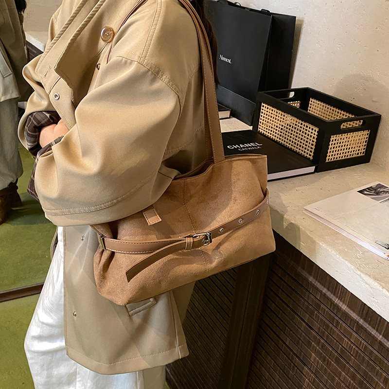 กระเป๋าสะพายข้างสำหรับเดินทางด้วยหนังนิ่ม .capacity ขนาดใหญ่ - รูปที่ 4