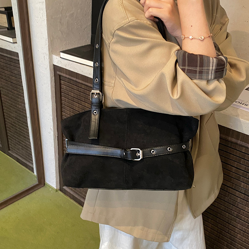 กระเป๋าสะพายข้างสำหรับเดินทางด้วยหนังนิ่ม .capacity ขนาดใหญ่ - รูปที่ 5