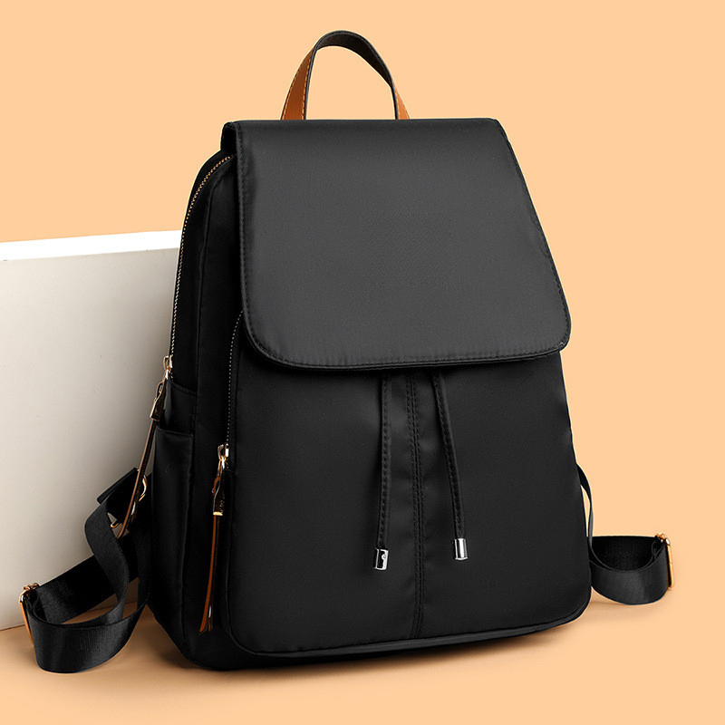 ผ้า Oxford กระเป๋าเป้สะพายหลังสุภาพสตรี 2025 แฟชั่นสไตล์ใหม่ All-Match Simple ขนาดใหญ่-ความจุ All-Match Outing Travel กระเป๋านักเรียน