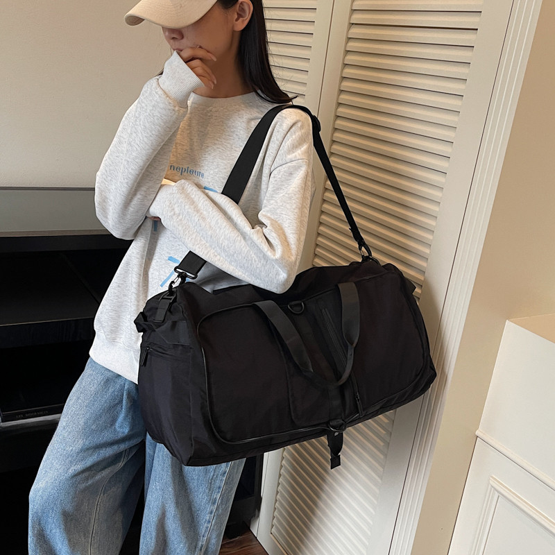 ใหม่ขนาดใหญ่-ความจุทุกการแข่งขันกระเป๋าสะพายเดินทางแสงแฟชั่นกระเป๋าถือที่เรียบง่าย