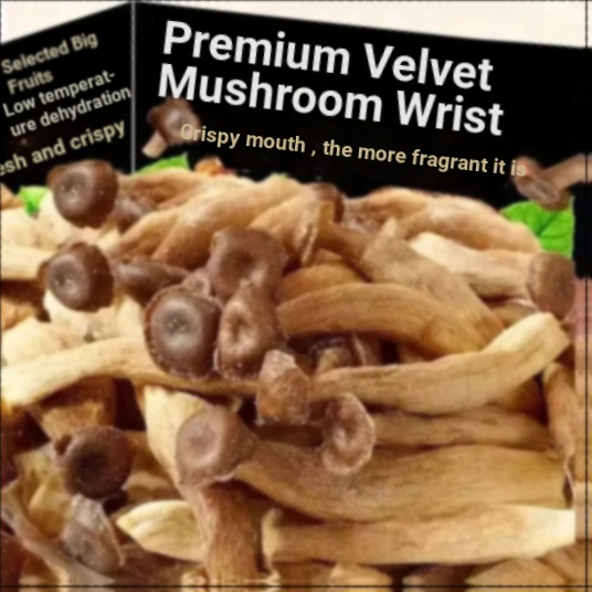 เปิดถุง Instant Deer Antler Mushroom Crispy Pepper Salt Black Truffle Flavour No Additives Crispy Re