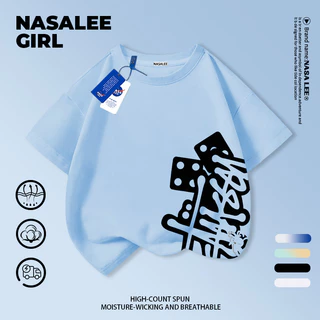 [กรุงเทพฯ จัดส่ง] เด็กผ้าฝ้ายสีดําเสื้อยืดการออกแบบการ์ตูนความรู้สึกทุกวันทุกการแข่งขันสนุกพิมพ์ฤดูร้อนระบายอากาศเสื้อผ้าแขนสั้นเหมาะสําหรับ3-16ชายหญิง