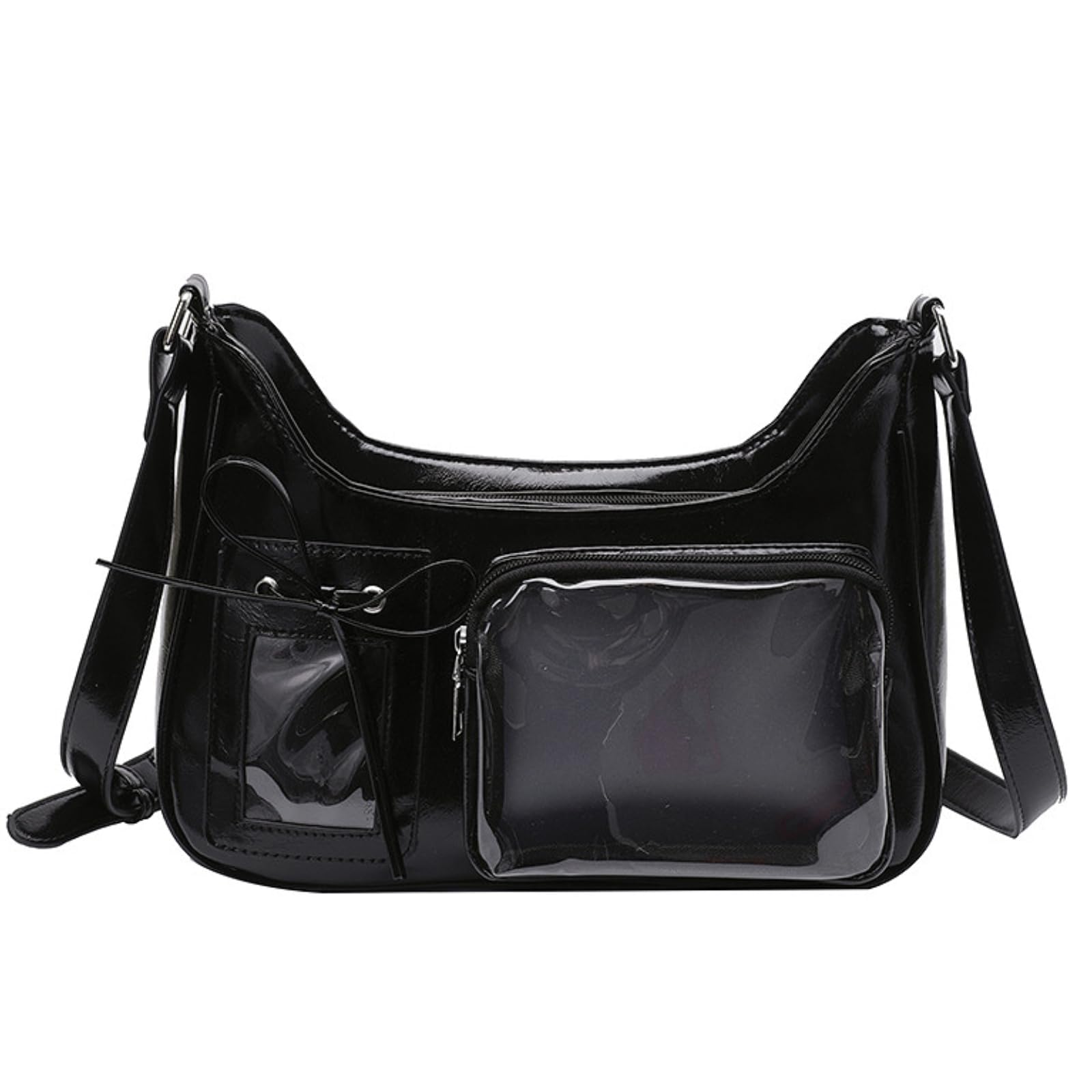 กระเป๋าสะพายข้างสำหรับผู้หญิง สไตล์สายข้างเดียว แบบใช้ได้หลายหลาย ขนาดใหญ่ พกพาสะดวก - รูปที่ 2