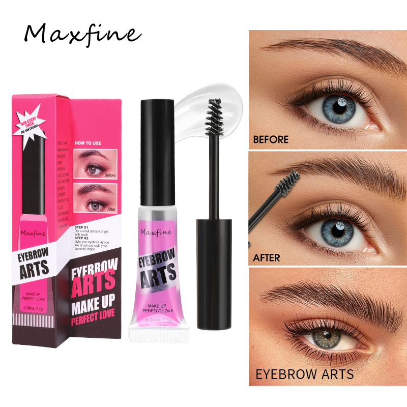 สวมใส่นานกันน้ํา Non Smug Liquid Quick Drying Eyebrow Gel 1 ชิ้น Choice อย่างเป็นทางการ