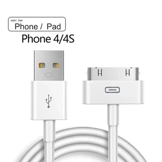 สายชาร์จข้อมูล USB สําหรับ iPhone 4 4s 3G 3GS iPad 1 2 3 iPod Nano Touch อุปกรณ์เสริม