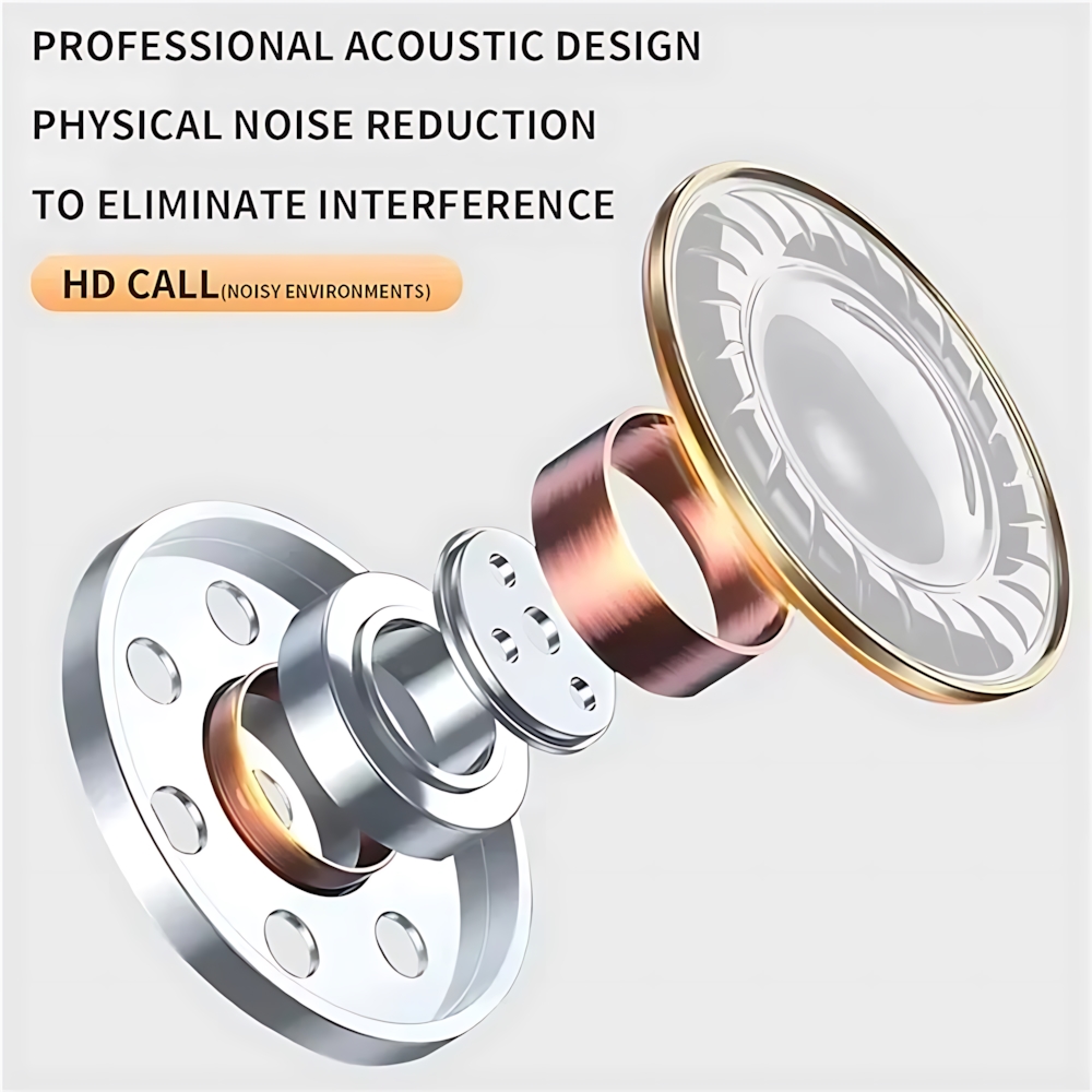 หูฟังขนาดเล็ก TWS Pro6 หูฟังไร้สายบลูทูธไฮไฟสเตอริโอกีฬาชุดหูฟังหูฟัง