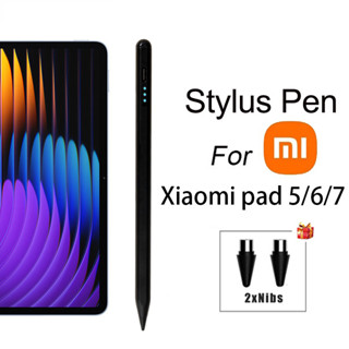ปากกาสไตลัสที่แม่นยําสําหรับ Xiaomi Pad 5/6/7 Smooth Writing Responsive Touch การดูดซับแม่เหล็กเข้ากันได้กับแท็บเล็ต Xiaomi