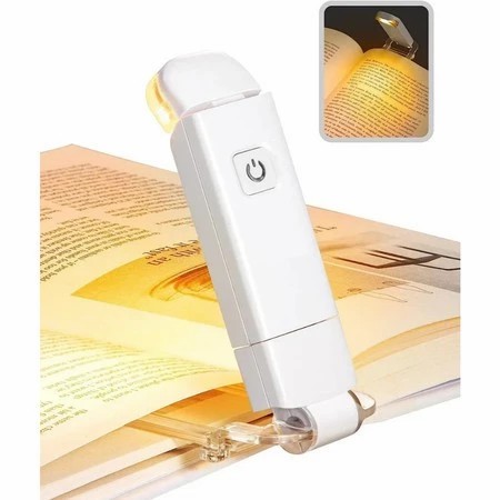 ไฟอ่านหนังสือ USB ปรับได้ คุ้มครองดวงตา โคมไฟพับได้สำหรับเด็ก