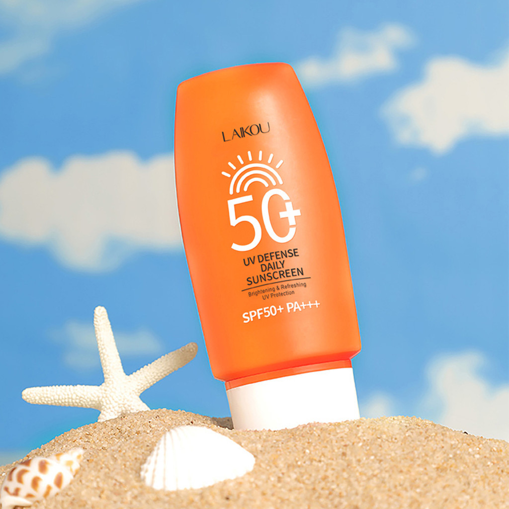 Laikou ครีมกันแดดทาหน้าให้ความชุ่มชื้นยาวนาน SPF50+/PA+ กันน้ํากันเหงื่อ 50G