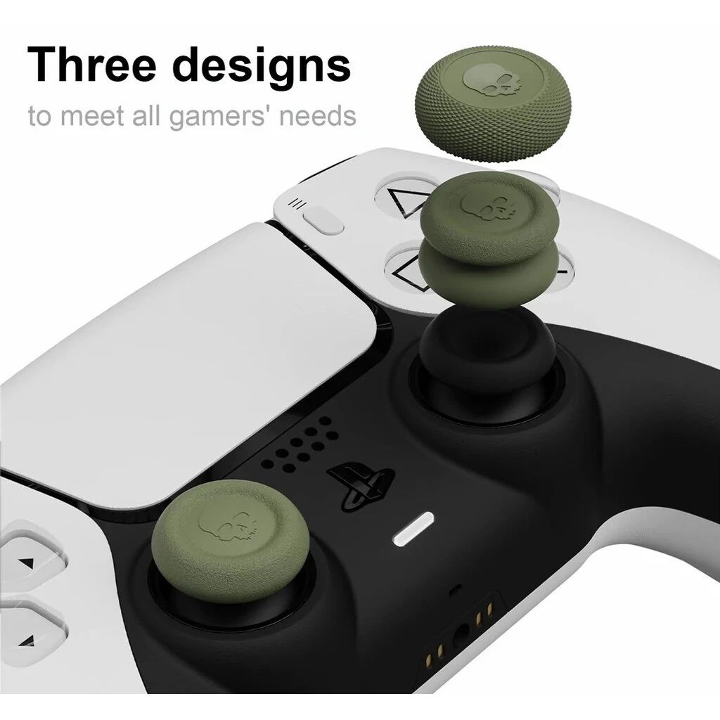Skull & Co. Thumb Grip Set for PS4, PS5 และ Joy-Pro (แพ็ค 2-3 คู่)
