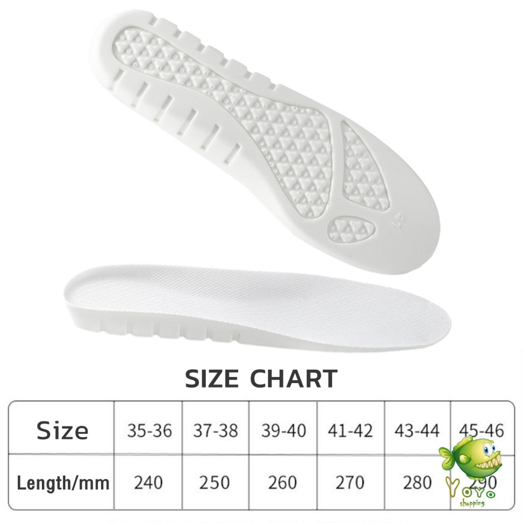 Wormwood Deodorizing Insoles เบาะดูดซับแรงกระแทกสําหรับกีฬาความดัน