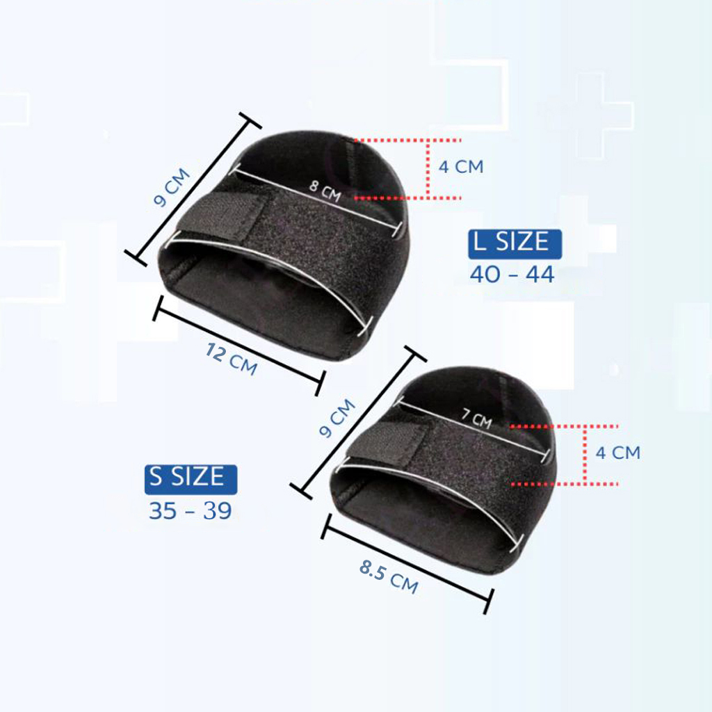 เครื่องป้องกันส้นเท้า Plantar Fasciitis (2 ชิ้น) – เบาะสําหรับ Alleviating ปวดส้นเท้าและแผ่นส้นเท้าแรงดัน ตัวป้องกันส้นเท้า - รูปที่ 6