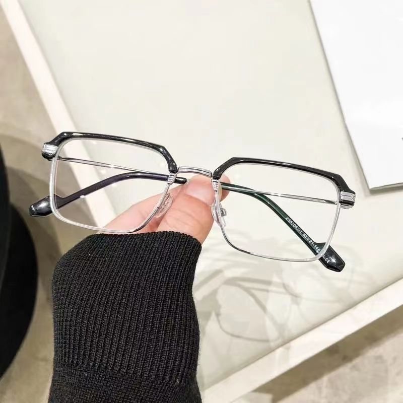 แว่นตาผ Photochromic สำหรับผู้ชายและผู้หญิง - เฟรมป้องกัน Uv400 และบล็อกแสงสีฟ้า - รูปที่ 4