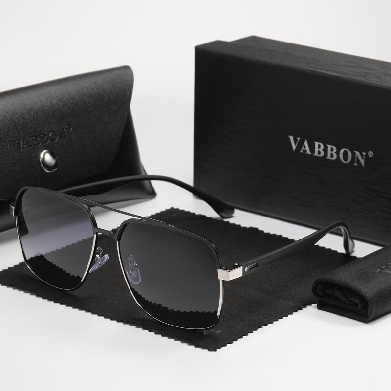 VABBON แว่นกันแดดแว่นกันแดด polarized ป้องกัน UV สําหรับนักบิน ย้อนยุค แว่นใหม่