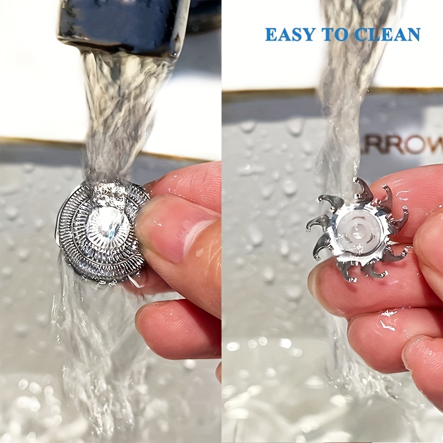 3 ชิ้น อัพเกรดการโกนของคุณด้วย 3 ใบมีดสํารอง สําหรับเครื่องโกนหนวดไฟฟ้าแบบถอดใบมีดเครื่องตัดตาข่ายทั้งหมด - รูปที่ 5