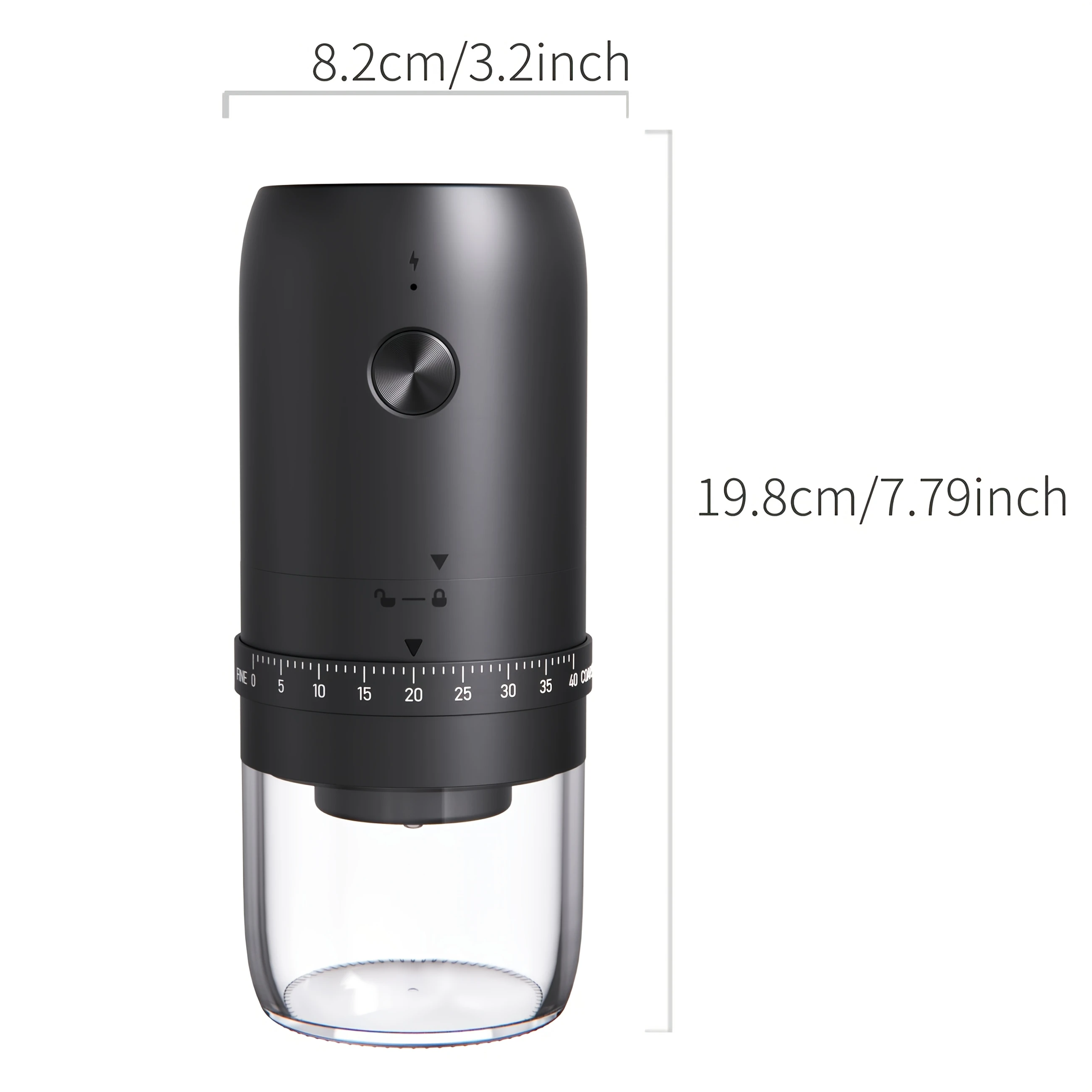 เครื่องบดไฟฟ้าในครัวเรือนขนาดเล็กมือเมล็ดกาแฟเครื่องบดแบบพกพาเครื่องบดอัตโนมัติเครื่องบดมือเครื่องชงกาแฟ - รูปที่ 7