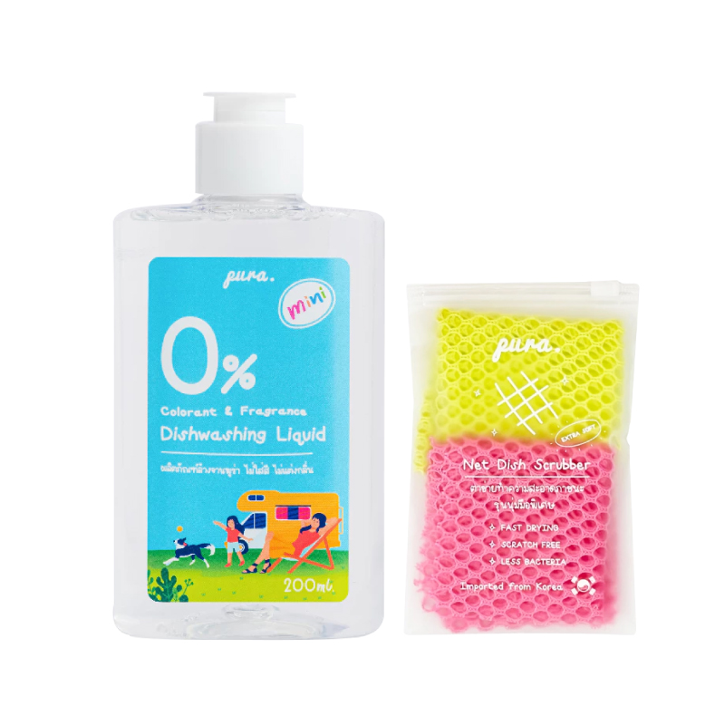 [Gift] เซ็ตน้ำยาล้างจานสำหรับสัตว์เลี้ยง+ตาข่ายล้างจาน (สินค้าสมนาคุณงดจำหน่าย)