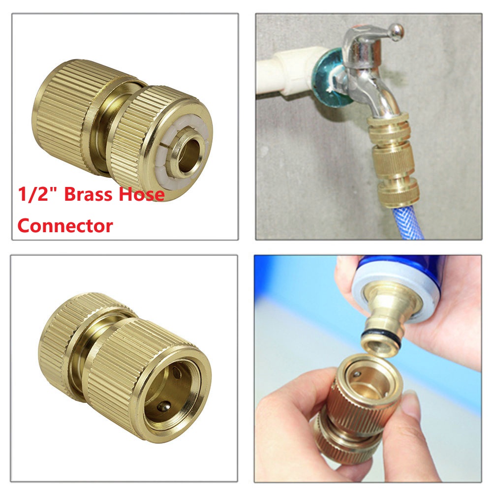 One Piece 1/2 "BOSS HOSE CONNECTOR ก๊อกน้ําสวนอะแดปเตอร์สําหรับรดน้ําสปริงเกลอร์ชลประทาน