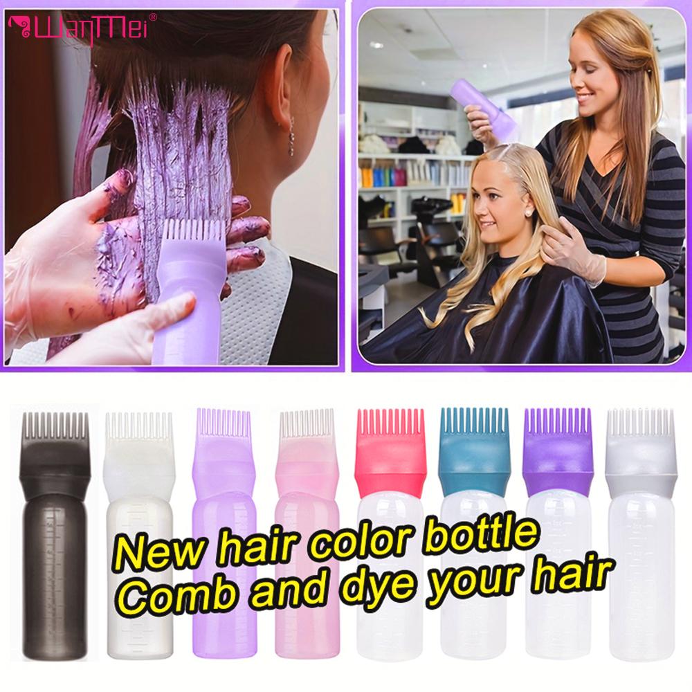 ย้อมผมน้ํามัน Bottle160Ml Pp Hairdressing เครื่องมือ 8 สีใหม่เครื่องมือความงามบีบย้อมสีแชมพูสีเครื่องมือ