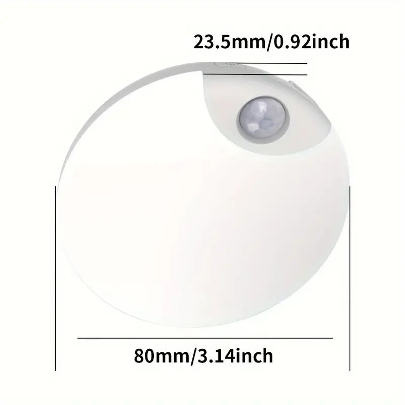 LED Motion Sensor ไฟกลางคืน Type-C โคมไฟตู้ไร้สายแบบชาร์จไฟได้ ราคา ถูกที่สุด ดีลบีเคเค แกลเลอรีภาพที่ 9