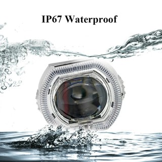 Universal 2.5 นิ้ว Dual-Head LED Mini Spotlight ไฟหน้าหลอดไฟ…