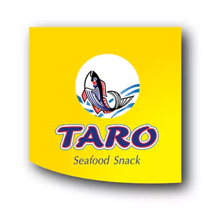 [ยกลัง 144 ซอง] TARO ทาโร ขนมปลาเส้น ขนาด 5 บาท รสบาร์บีคิว 5ก.