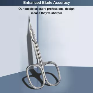 คุณภาพสูงสไตล์รัสเซีย Cuticle Nipper 3rd Gen – 420 สแตนเลสโค้งเล็บกรรไกรเล็บเครื่องมือสําหรับ Dead Skin & Eyebrow Trimming 1PC
