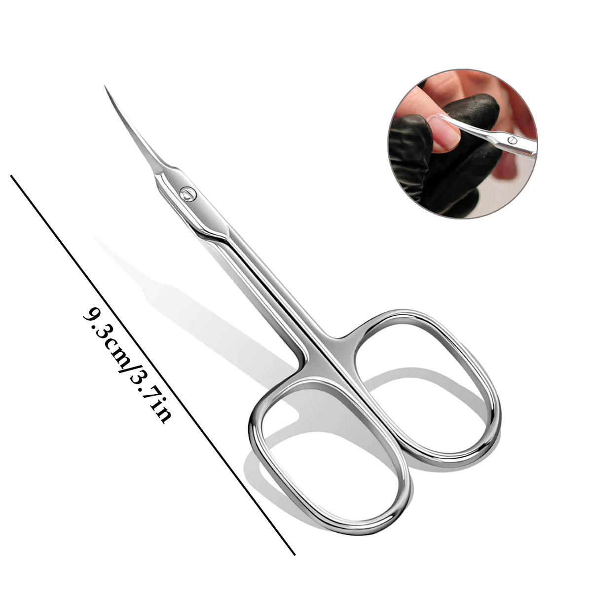 สแตนเลสกรรไกรขนาดเล็กกรรไกรตัดเล็บตัดแต่งคุณภาพสูง ,ผมและผิวที่ตายแล้วกําจัดปูนปลาสเตอร์ข้าวโพด - รูปที่ 4