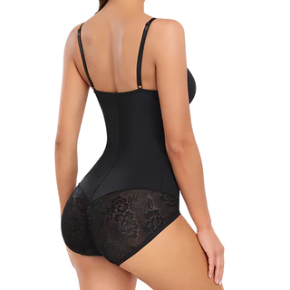 Corset Ultra Bodysuit With Bra - ชุดกระชับสัดส่วนเต็มตัวกระชับสัดส่วนของผู้หญิง + การควบคุมหน้าท้องและการออกแบบไร้รอยต่อ